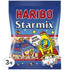 하리보 스타믹스 젤리 10개입, 250g, 3개