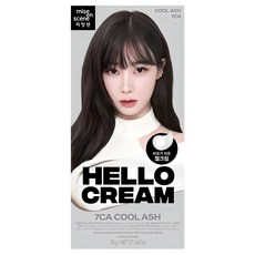 미쟝센 뉴 헬로크림 염색제, 쿨애쉬, 1개