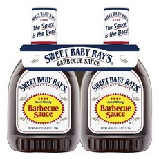 SWEET BABY RAY'S BBQ烤肉醬, 2瓶, 1.13kg