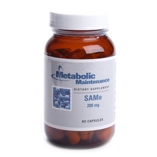 METABOLICMAINTENANCE SAMe膠囊 200mg, 60顆, 1罐