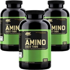 OPTIMUM NUTRITION 歐恩 胺基酸補充錠, 160顆, 3罐