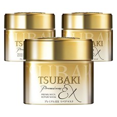 TSUBAKI 思波綺金耀瞬護髮膜EX, 3個, 180g