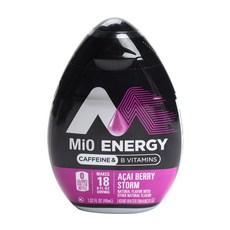 Mio 咖啡因&維他命B能量飲 巴西莓口味, 1個, 48毫升