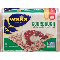 wasa Sourdough全麥穀物酥脆麵包餅乾, 1包, 275g