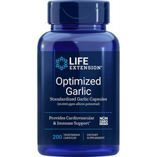 LIFE EXTENSION 大蒜萃取膠囊, 200顆, 1罐