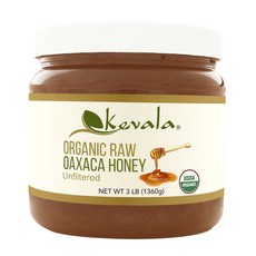 Kevala 未加工蜂蜜, 1.36kg, 1罐