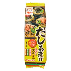 Nagatanien 永谷園 茶泡飯即食綜合高湯 4種風味組, 1袋, 48g