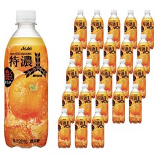 Asahi 朝日 MITSUYA 特濃柳橙碳酸飲, 24個, 500ml