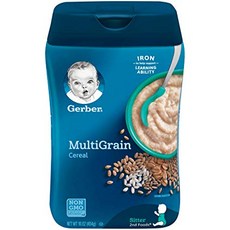 Gerber 嘉寶 寶寶副食品穀物粉, 綜合穀物口味, 454g, 1罐