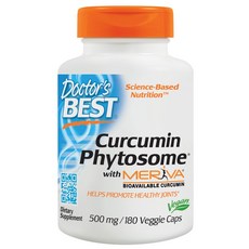 Doctor's BEST 薑黃素磷脂複合物素食膠囊 500mg, 180顆, 1罐