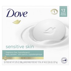 Dove 多芬 舒敏潔膚皂, 106g, 12入