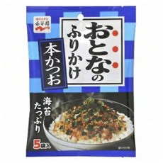 Nagatanien 永谷園 日式海苔拌飯料 鰹魚口味 5包入, 1袋, 12.5g