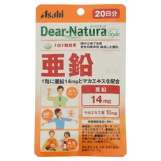 Asahi 朝日 Dear Natura Style鋅錠, 20顆, 1包