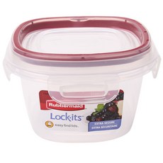 Rubbermaid 方形儲物箱, 1個