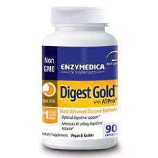 ENZYMEDICA Digest Gold ATPro綜合酵素膠囊, 90顆, 1罐