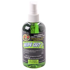 Jumed Wipe Out 1 玻璃容器和小動物籠消毒清潔劑和除臭劑衛生產品, 1個, 258ml