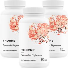 Thorne 槲皮素磷脂複合素食膠囊, 60顆, 3罐