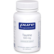 Pure Encapsulations 牛磺酸膠囊 500mg, 60顆, 1罐