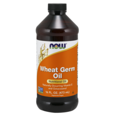 NOW Foods 小麥胚芽油, 473ml, 1瓶