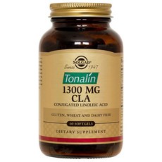 SOLGAR Tonalin CLA紅花籽油軟膠囊 1300mg, 60顆, 1罐