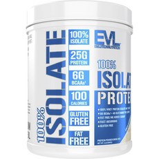 EVLUTIONNUTRITION 分離蛋白粉混合飲料 無味, 1個, 454g