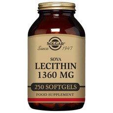 SOLGAR 卵磷脂軟膠囊 1360mg, 1罐, 250顆
