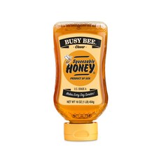 BusyBee Clover擠壓式罐裝蜂蜜, 454g, 1個