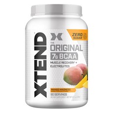 Xtend 原初 7G BCAA支鏈胺基酸粉 瘋狂芒果口味, 1個, 1.22kg