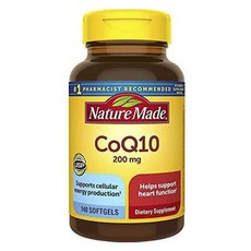 Nature Made 萊萃美 輔酶Q10軟膠囊 200mg, 140顆, 1罐