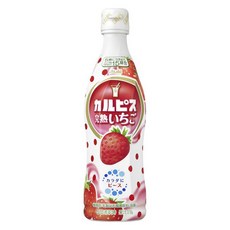 Asahi 朝日 可爾必思 濃縮乳酸菌發酵飲 完熟草莓口味, 1個, 470ml