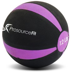 Prosourcefit Goods 加重藥球, 5.4kg, 黑+紫
