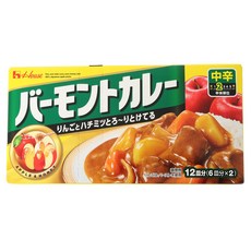 VermontCurry 佛蒙特咖哩塊 中辣口味 2塊入, 1盒, 230g