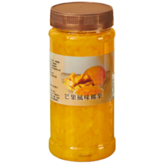 JJ蛋糕烘焙 芒果椰果, 550g, 1個, 1個裝