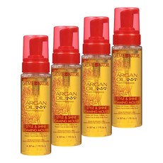 CREME OF NATURE 摩洛哥堅果油光澤造型慕斯, 4個, 207ml