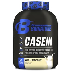 健身酪蛋白香草奶昔味, 1個, 1.81kg