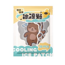 卡通冰涼貼, 1個, 2個裝