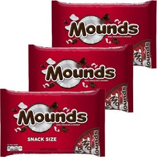 MOUNDS 萬聖節椰子黑巧克力, 3入, 320g