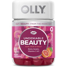 Olly 補充不朽之美軟糖葡萄柚魅力味, 60入, 1個