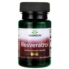 Swanson 斯旺森 白藜蘆醇膠囊 50mg, 30顆, 1罐
