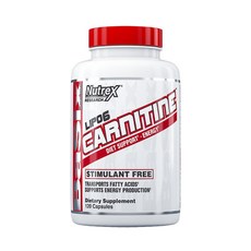 Nutrex Research Lipo 6 肉鹼膠囊, 120入, 1個, 120顆