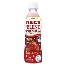 Asahi 朝日 可爾必思 Blend Premium3種草莓乳酸菌發酵飲, 1個, 430ml