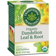 Traditional Medicinal 蒲公英根葉茶茶包, 1.75g, 16包, 1盒