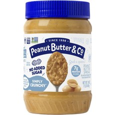 Peanut Butter & Co 活力猴顆粒花生醬, 原味, 454g