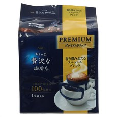 AGF 華麗濾式咖啡 特級, 1個, 14入
