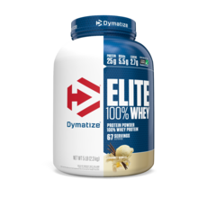 Dymatize Elite乳清蛋白粉 香草口味, 2.3kg, 1罐
