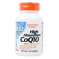 Doctor's BEST 輔酶Q10軟膠囊 100mg, 60顆, 1罐