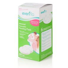 evenflo 防溢乳墊, 1盒, 60片
