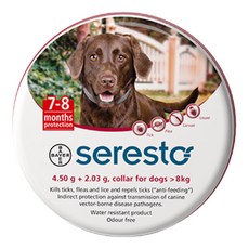 Seresto 寵物項圈 適用於8kg以上, 1個