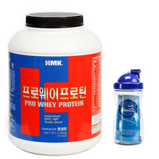 HMK 농축유청단백질 WPC 프로웨이프로틴 단백질쉐이크 2300g 76회분 쵸코맛 보충제, 2.3kg