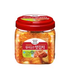 [종가집공식판매몰] 종가집 먹기좋게 썰은 맛김치 1.2kg(PET), 상세 설명 참조